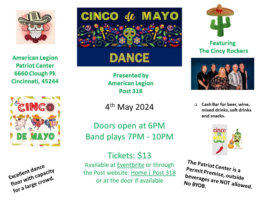 Cinco de Mayo Dance Flyer